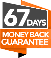 67 days money back guarantee